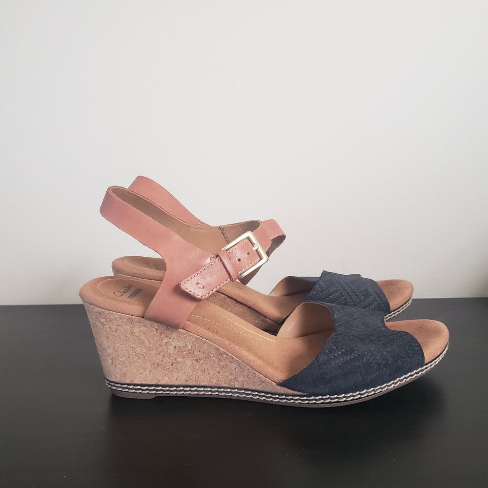Clarks Women Wedge Sandals